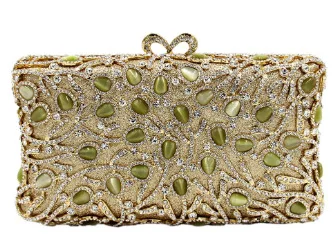 Amiqi MRY80 Luxury rhinestones diamond wedding dinner party banquet hollow out fish evening bag purses clutch bags