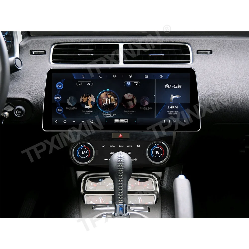TPXINXIN Android11 Car Radio For Chevrolet Camaro Bumblebee 2010-2015 Gps Navigation Multimedia Player Stereo Unit