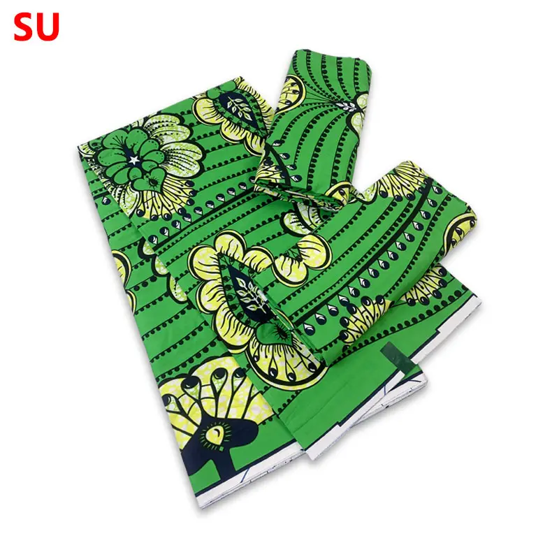 Super soft wax cotton Nigerian Clothes Women Fabrics African Wears