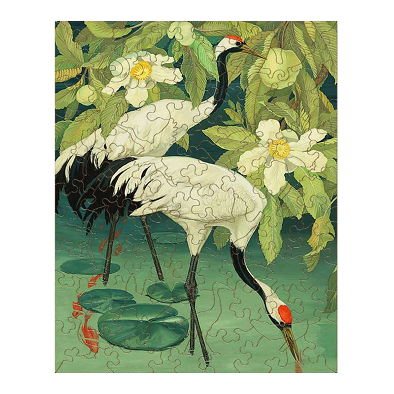 
Factory Directly Provide Aviary Wooden Jigsaw Puzzles 