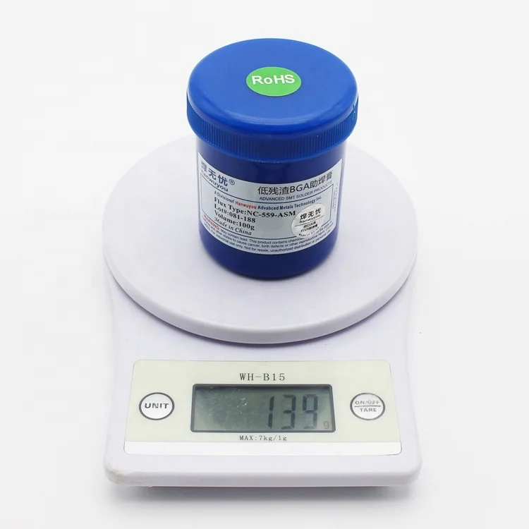 High Quality NC-559-ASM 100g Lead-Free Solder Flux Paste For SMT BGA Reballing Soldering Welding Repair Paste
