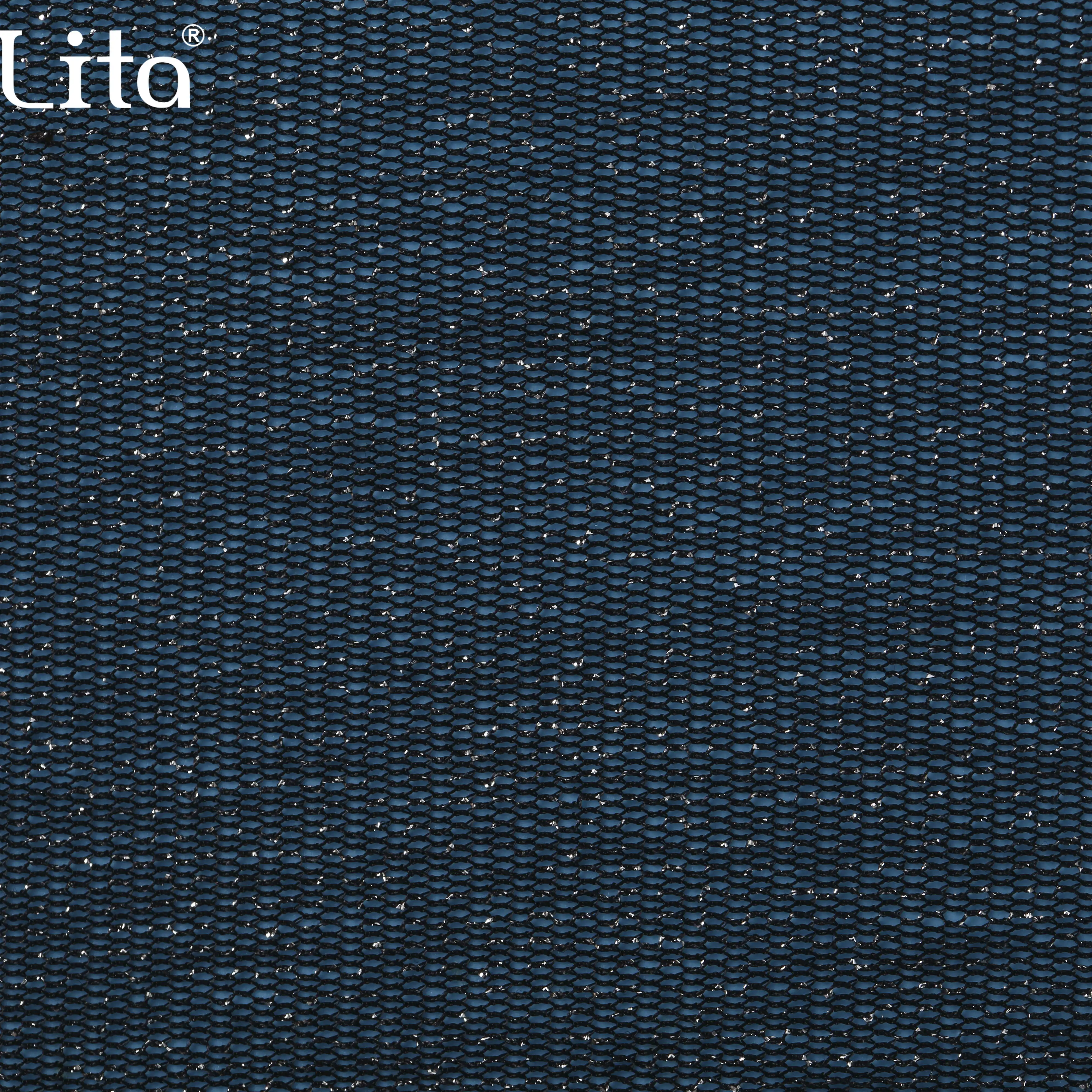 nylon  metallic mesh  80%nylon 20%metallic  net  for lining  undershirt garments