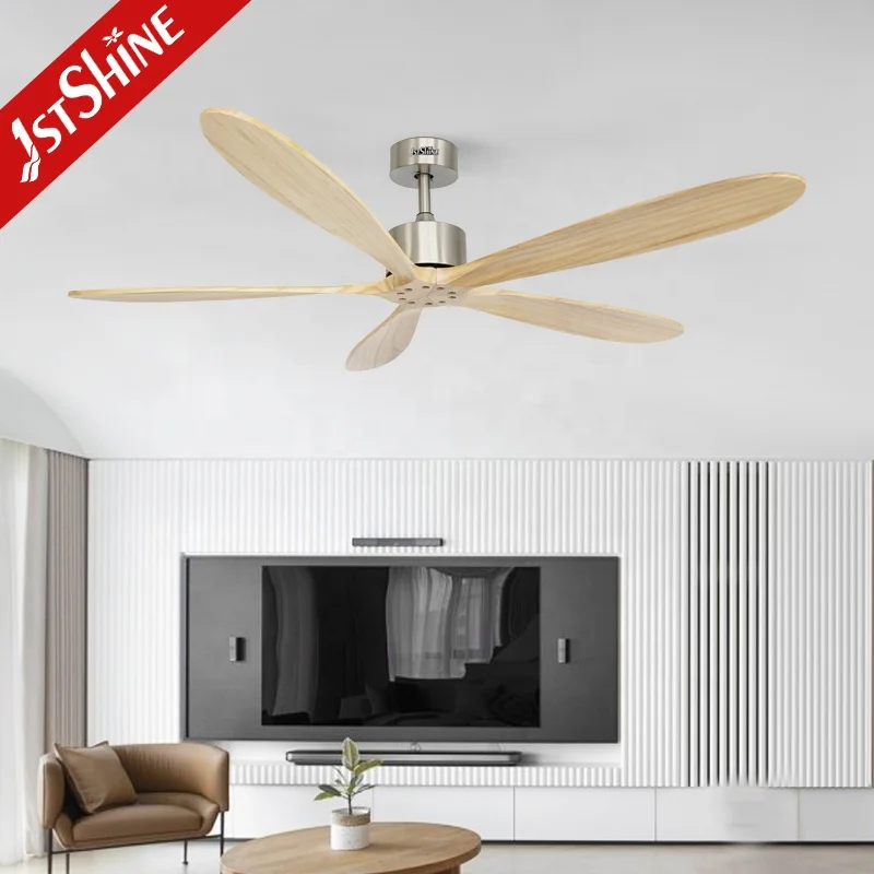 1stshine ceiling fan manufacturer dc motor 5 speed indoor wood ceiling fan with remote