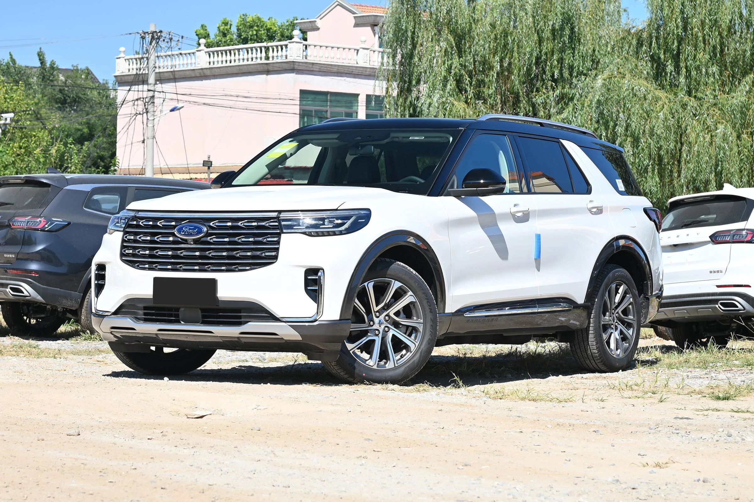 Новейший Китайский высокоскоростной бензиновый автомобиль Ford Explorer 5-дверный 6-местный внедорожник передний 4WD для взрослых