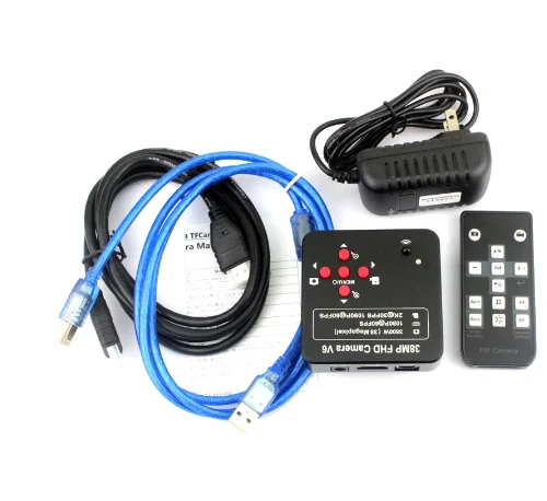 3.5X-90X Simul-Focal Trinocular Stereo Microscope 38MP HDMI Digital USB Industry Microscope Video Camera for Soldering Repair