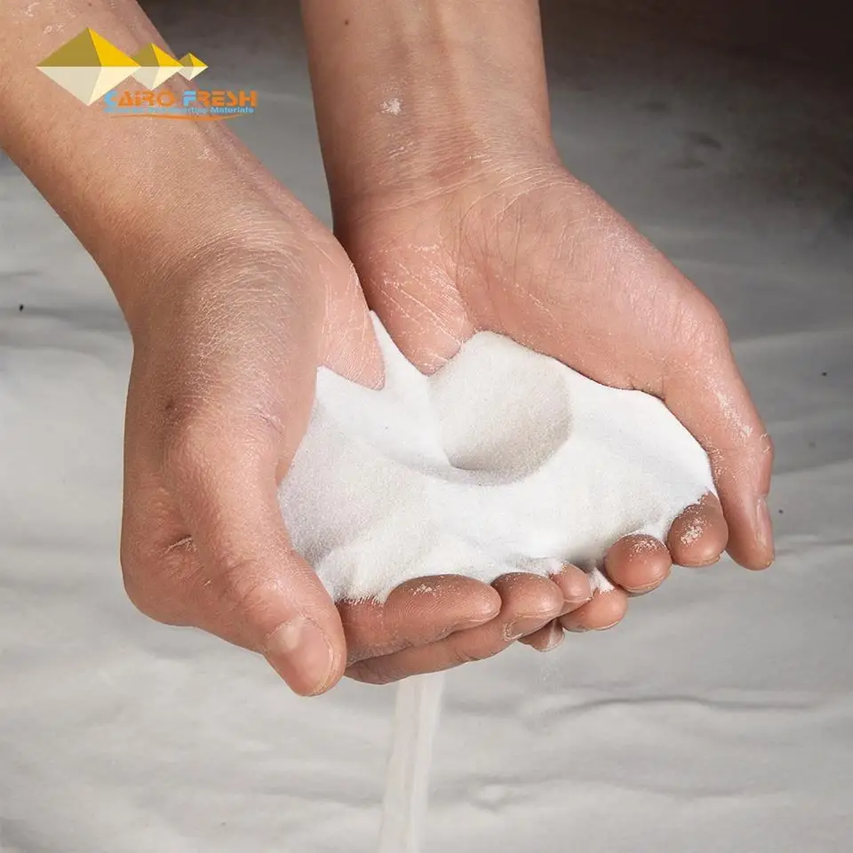 99.3-99.5% High Purity Quartz Silica High Whiteness Silica Sand Powder / Silica Flour With High Quality For Glass