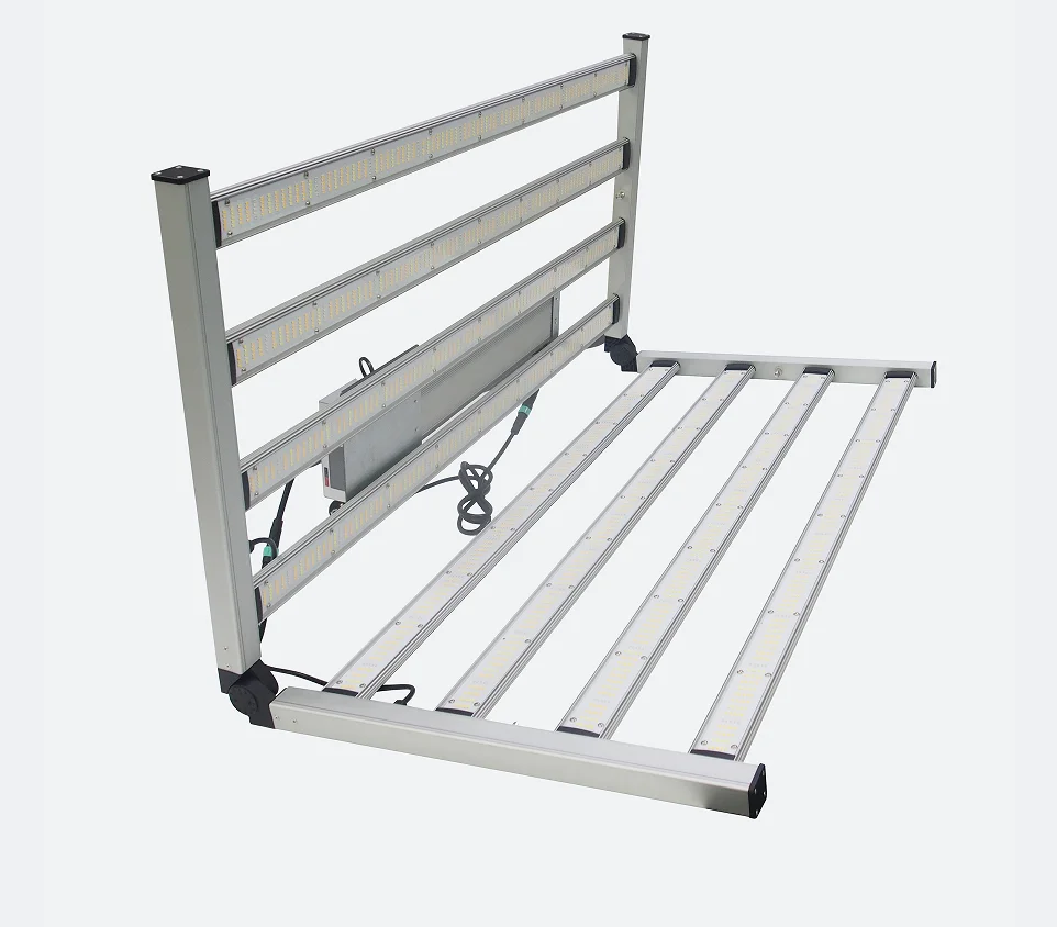 Horticulture Greenhouse Hydroponic LED Grow Lights Full Spectrum 1000W 8 bars