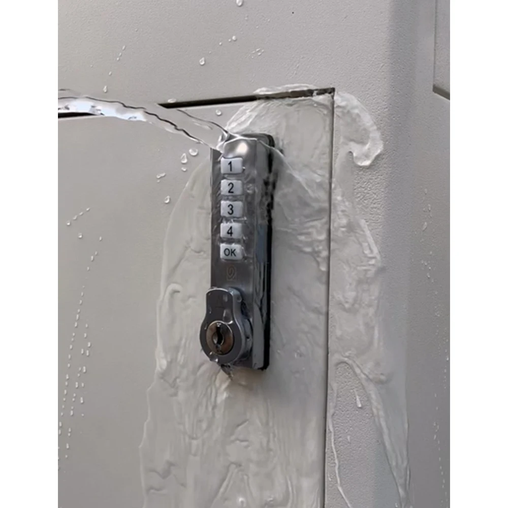 Advanced Waterproof Smart Unlock Parcel Box Mailbox Lock with Zinc Alloy Silicone Buttons: Cost-Effective Self-Developed System