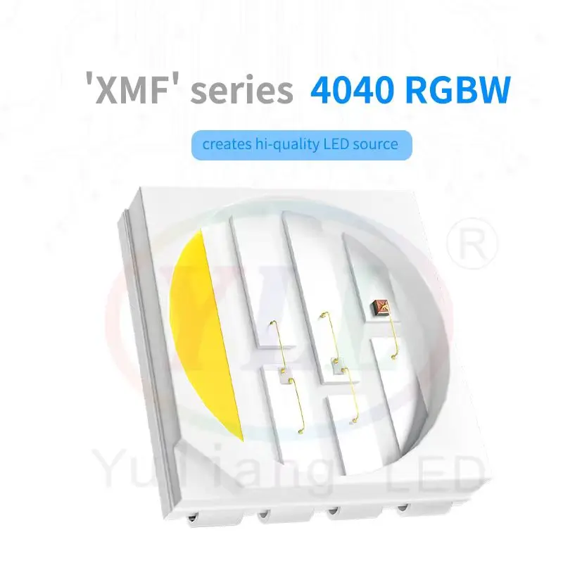Shenzhen Yuliang LED Epistar chip encapsulation series smd led  0.3W 4040 RGBW diode light emitting diode  for light strip