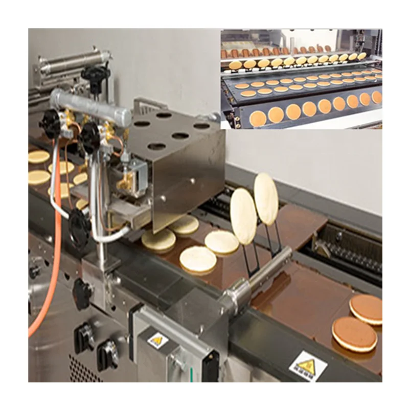 Commercial dorayaki waffle making machine multi-functional dutch pancake production line