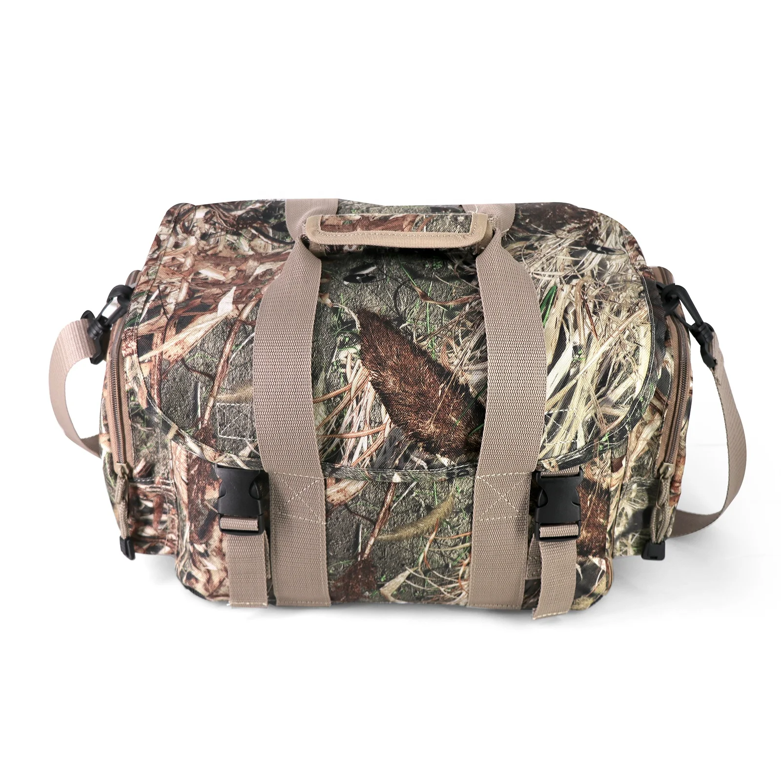 Camouflage Travel Duffel Bag Sports Waterproof Large Carry Hand Bag Oxford Fabric 3D Leaf Bag for Hunting Hiking Camping Fishing