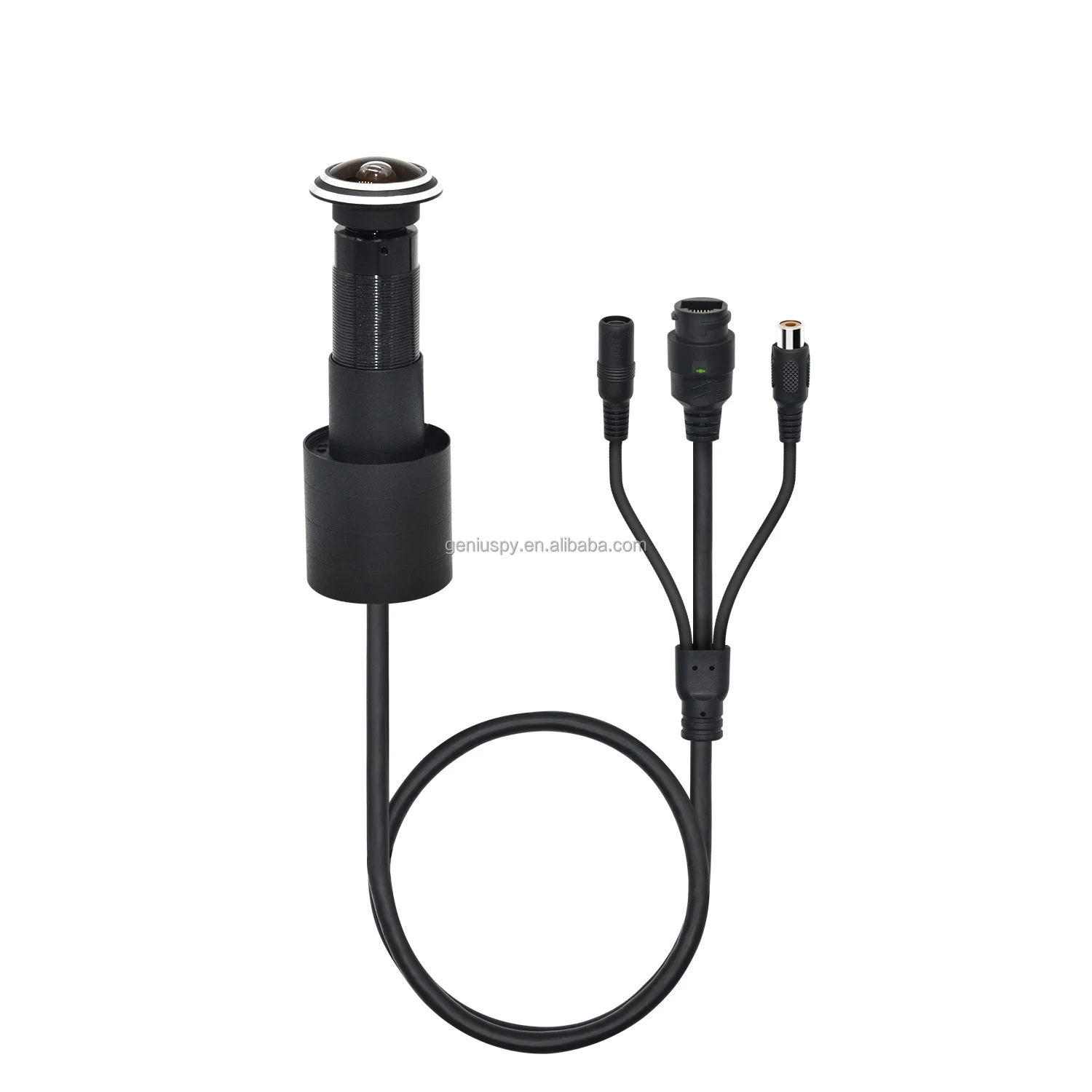 New 1.78mm Wide Angle P2P On vif Peephole 5MP IP Camera POE Audio Network CCTV Surveillance Motion Detection For Door Eye Hole