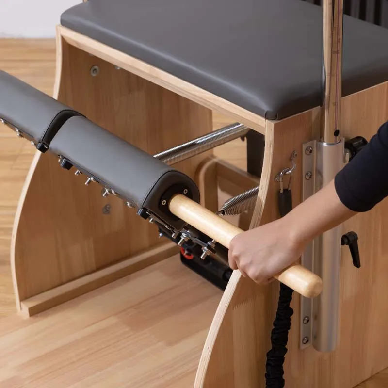 Commercial Home Stable Fitness Exo Maple Wood Exercise Combo Wunda Chair Pilates