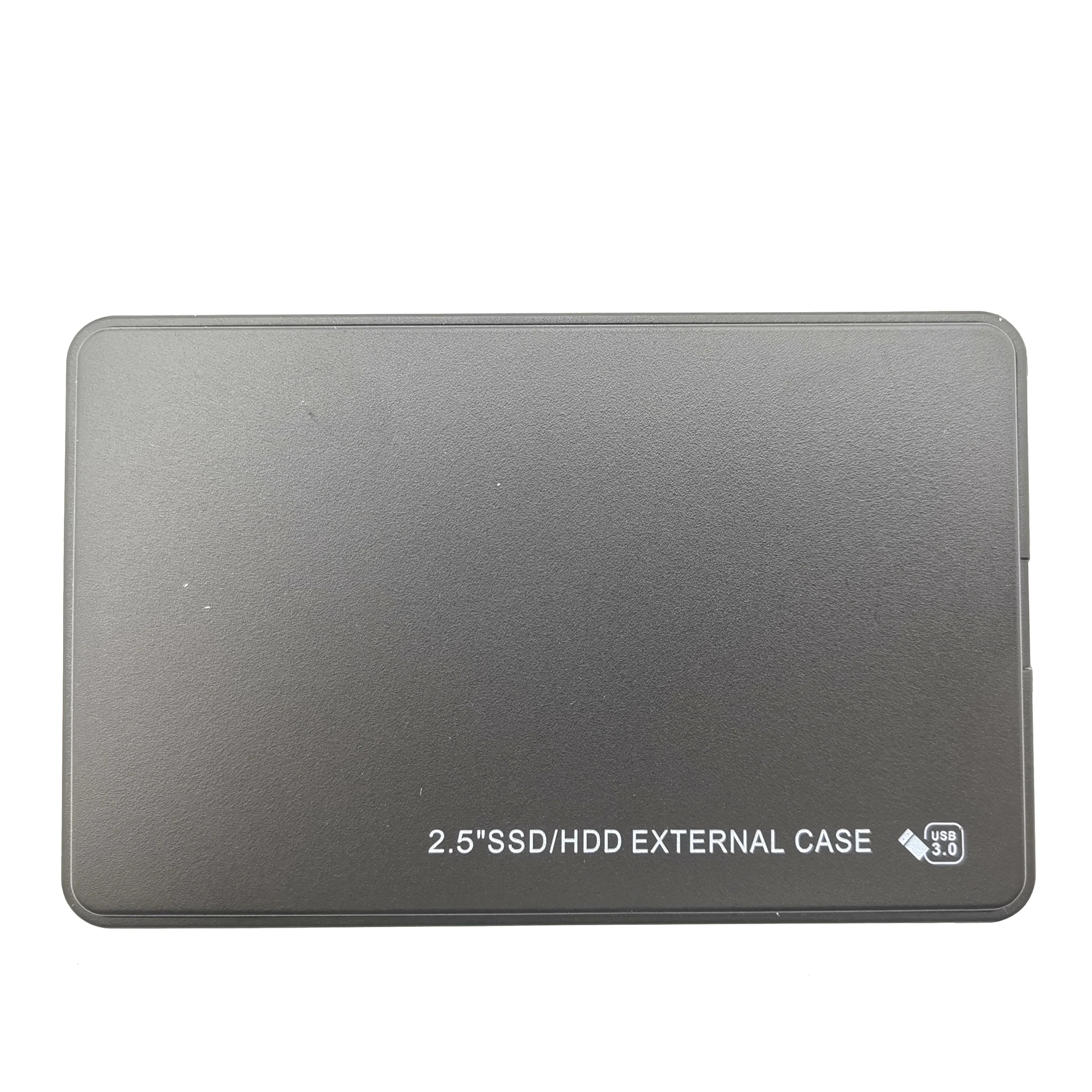 USB 3.0 usb 2.0 type c sata plastic 2.5 inch hard external case hdd box hdd case 3.5 hdd case for desktop