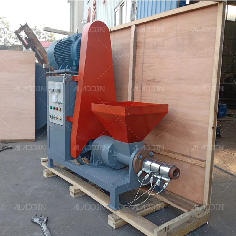 
Best selling sawdust briquette extruder charcoal making machine 