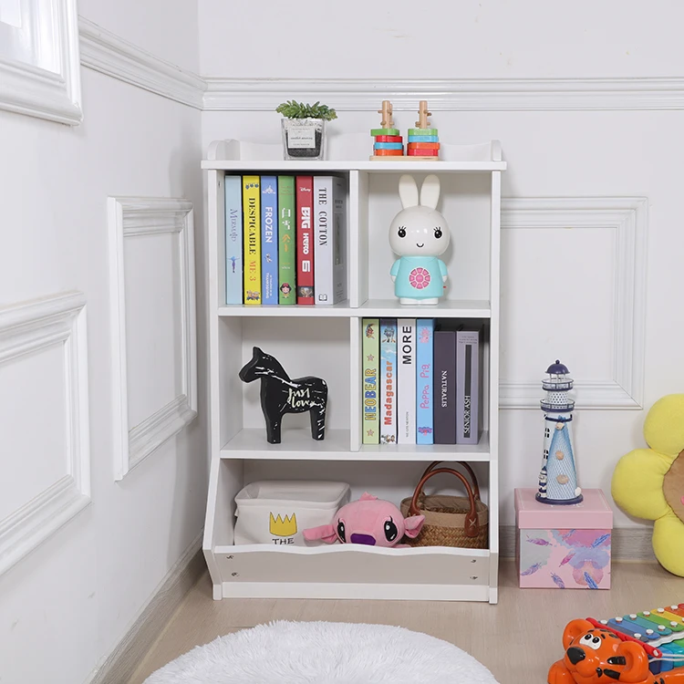 Детская мебель, деревянная полка для книжного шкафа для простой организации и хранения деревянной книжной полки