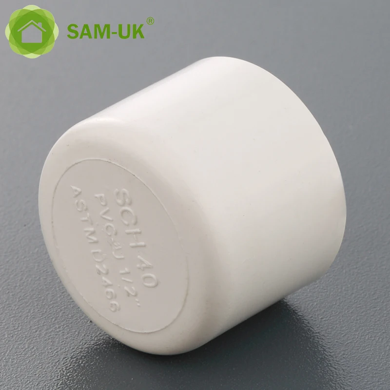 Sam-UK an excellent Chinese manufacturer quick connect fitting quick connect end cap pvc pipe fitting plastic
