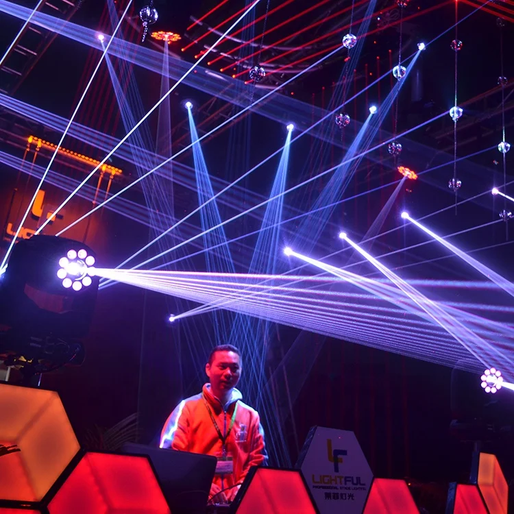 Lightful SD карта ILDA лазер RGB 5 Вт Внутренняя Дискотека dj сценический аналоговый 5 Вт сценический лазер световое шоу