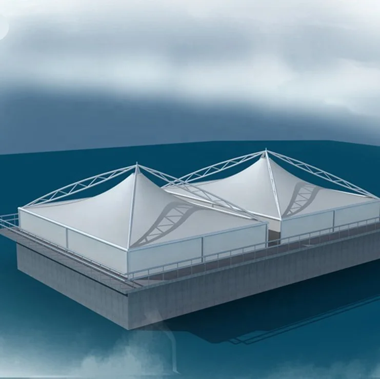 ptfe architectural membrane for airport stadiumcover high tensile construction top film