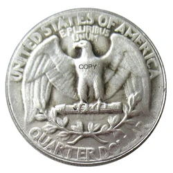 Reproduction Washington Quarters Dollar 1932 P/D/S Silver Plated Decorative Commemorative  Coins