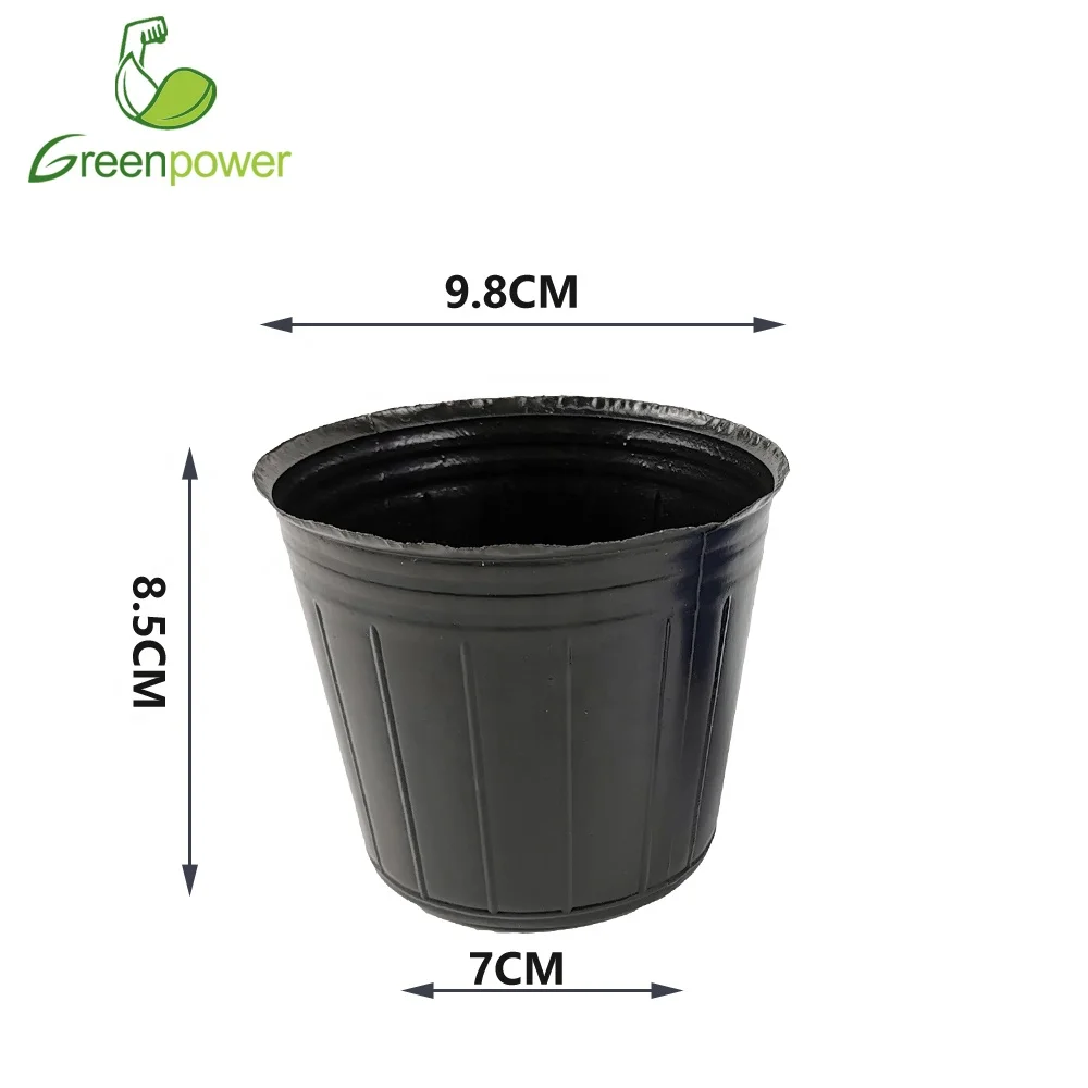 9cm Plastic Seed Starting Grow Germination Seedling Pot Nursery