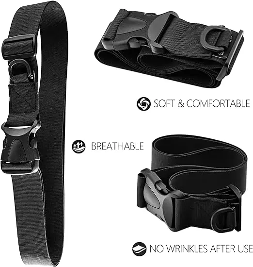 Adjustable Fly Fishing Wader Belt Wading Belts Surf Casting Kayak Waist Belt Accessories Waders Straps for Outdoor Bait Fish