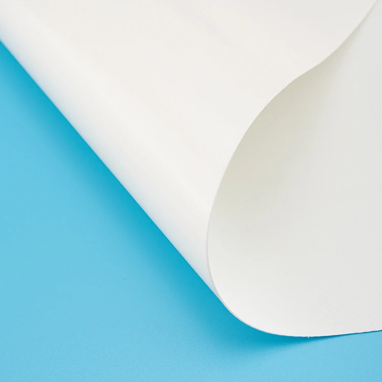 HLD Heavy Duty White PVC Tarpaulin High-Tensile Landscape Canopy for Parking Shed Fabric Type Product