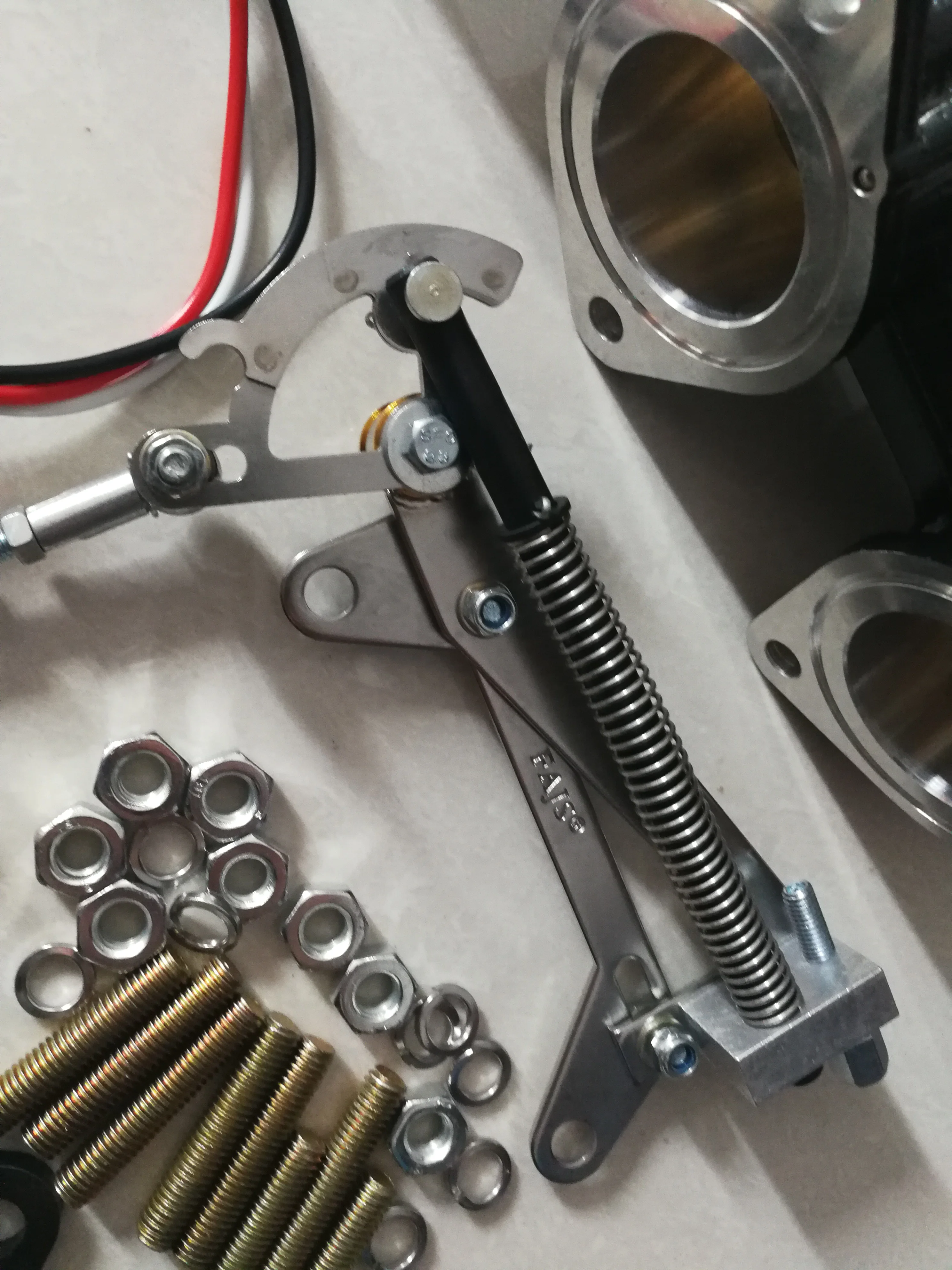 FAJS 40DCOE throttle bodies and TPS and air horn and linkage and base gasket