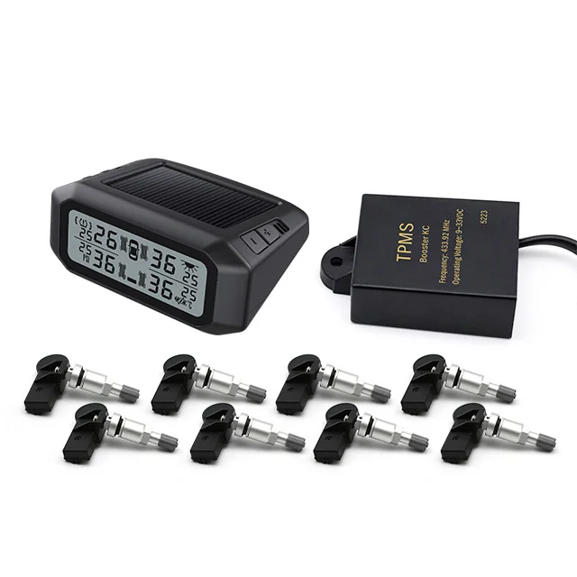 High Precision 433MHz Universal Tpms Tire Pressure Monitoring System Sensor  for Car Motorhome Towing Caravan