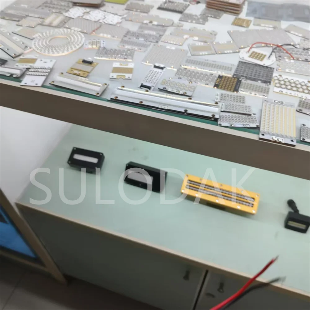 Customizable UV Led Modules UV LED Curing Lamp Module UV Printer Curing System Purple Light 365nm to 420nm Glue Resin Ink Cure
