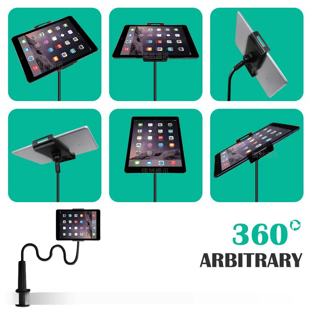 High quality 360 adjustable adjustable lazy cell phone holder for bed mobile phone holder gooseneck for phone and tablet