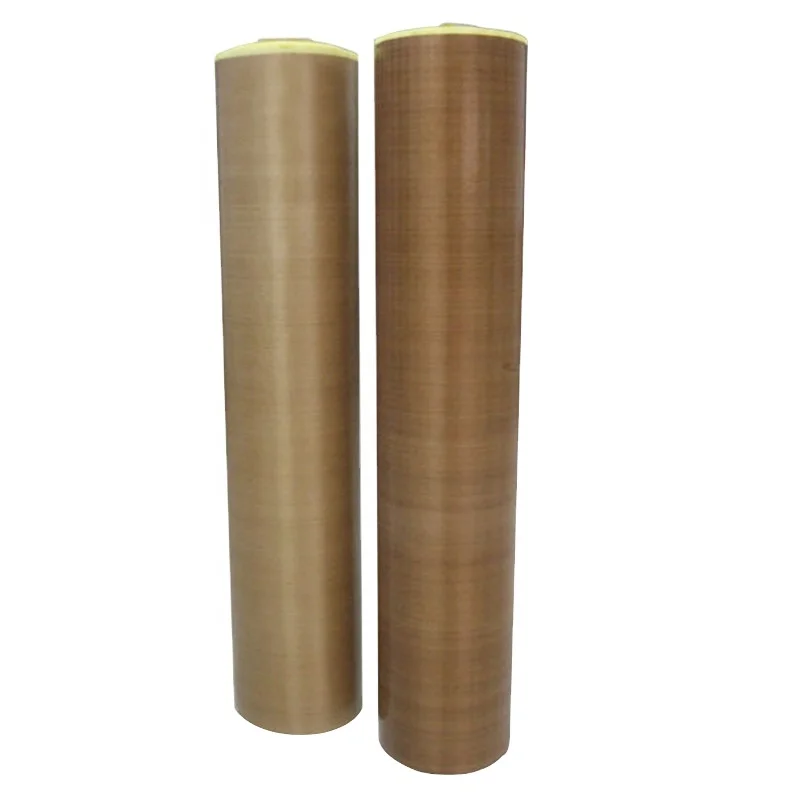 PTFE with viscose high-temperature tape T0.12 / 0.13 / 0.18 / 0.25mm ,Suitable for anti-stick lining, gasket, bag making