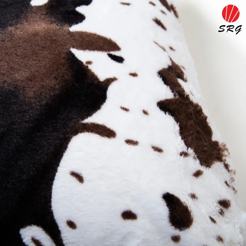 Wholesaler faux fur sofa cushion Cover for living room