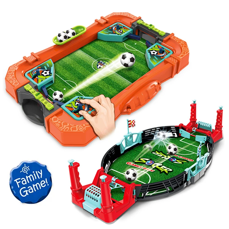 2024 Hot Mini Football Tabletop Finger Battle Athletic Soccer interactive pinball mini table football Puzzle board game kids toy