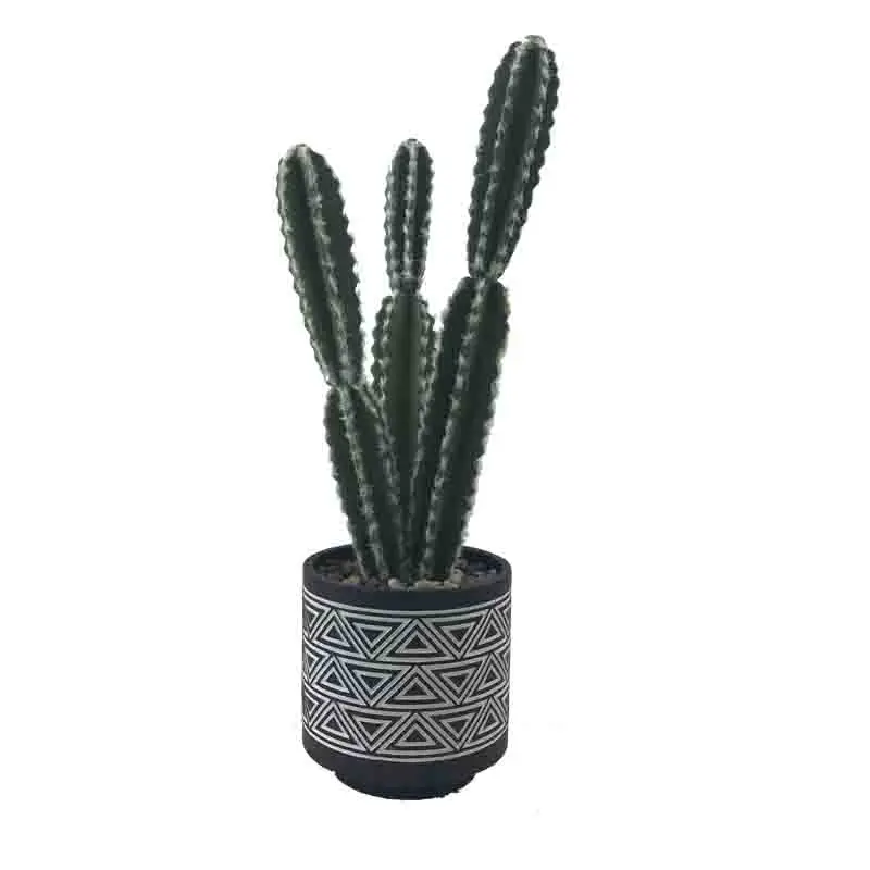 Wholesale high quality artificial cactus with best price greenery