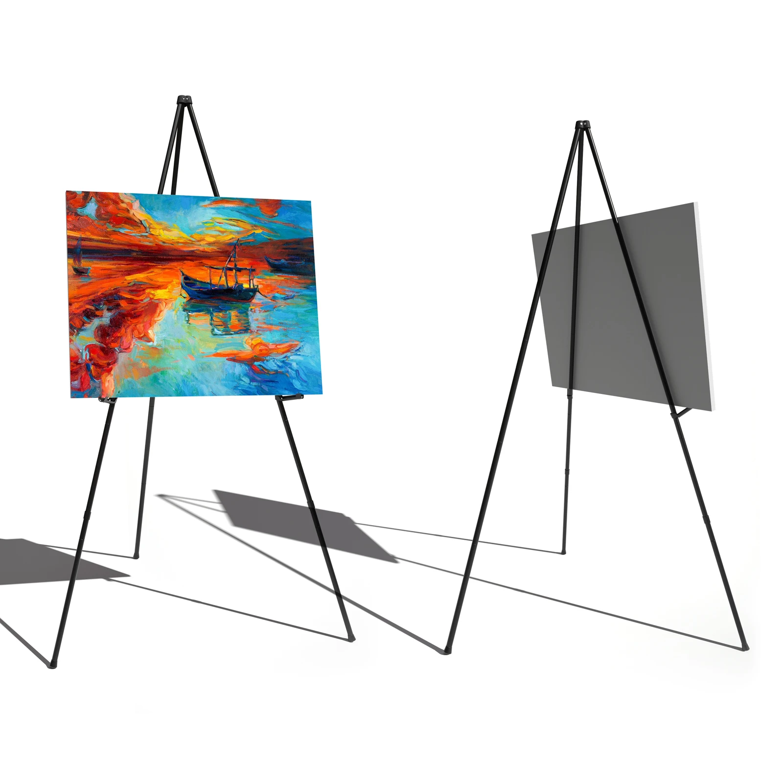 Good quality tripod easel stand with adjustable height ,stable and durable ,  easy to install
