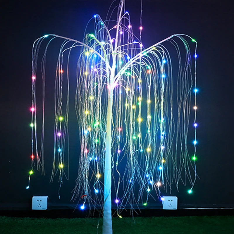 Web celebrity hot style  Beautiful 1.2/1.5/1.8m willow tree light for Various scene decorations