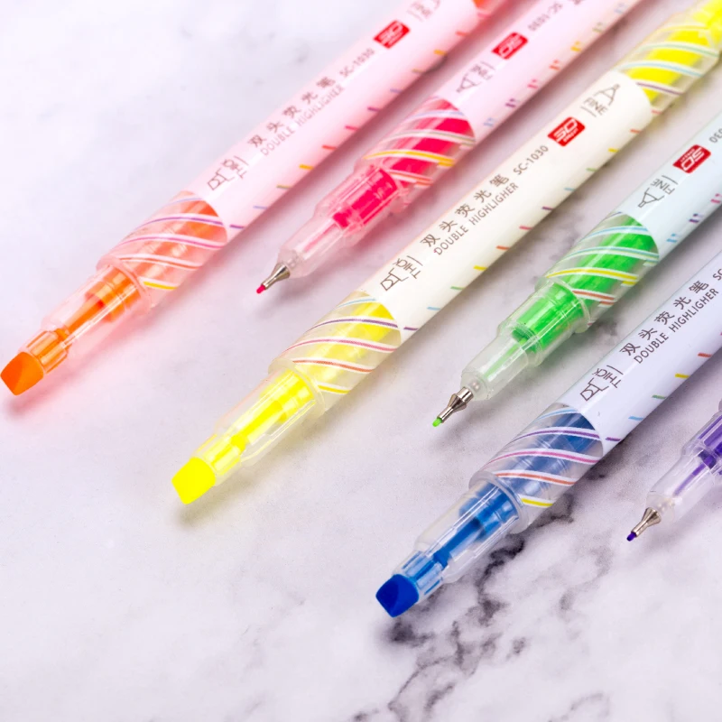 Special Hot Selling Wholesale Waterproof Vivid Color Pen Markers Highlighters