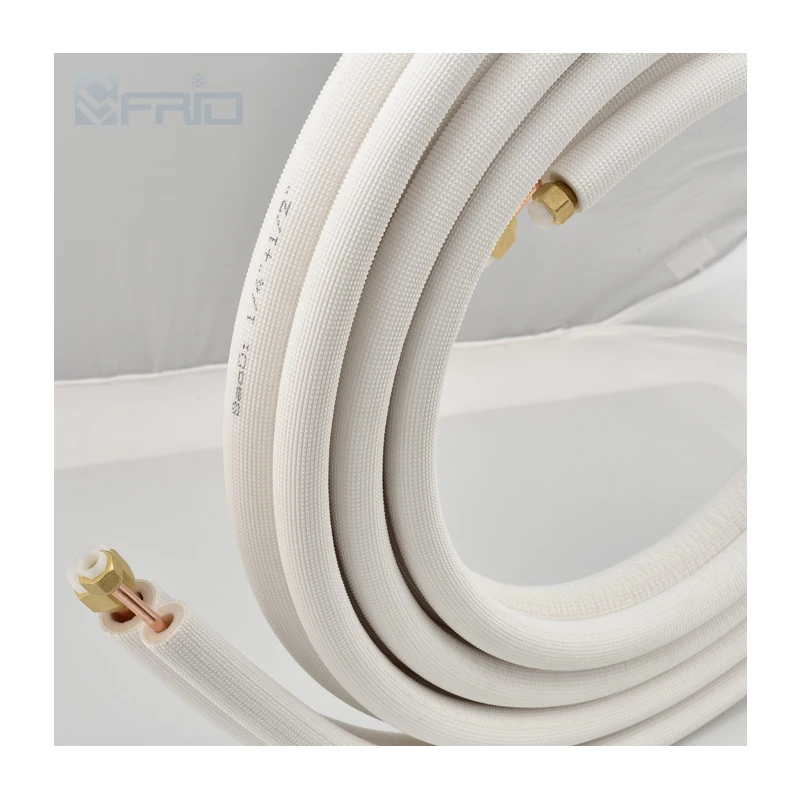 Scottfrio Hvac Air Conditioner Insulated Copper Pipe/tube Air Conditioning Pipes 99.9% Pure Copper Tube