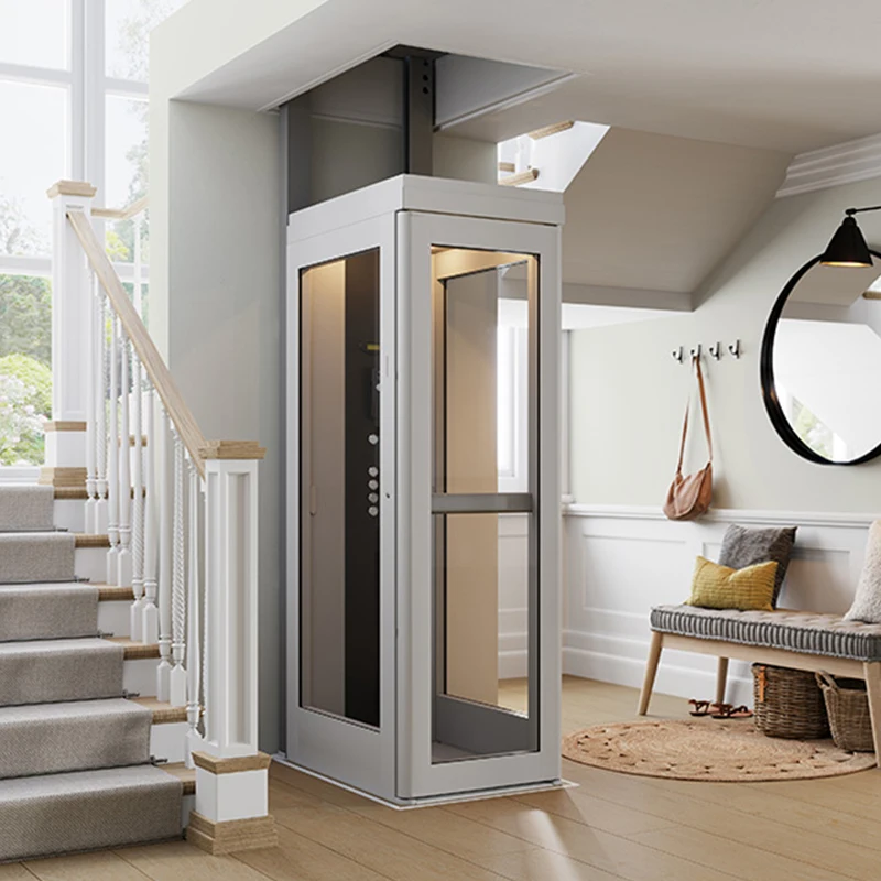 Inexpensive Outdoor Home Lift Small Home Elevator Lift Indoor Residential Elevator Villa Lift with CE ISO