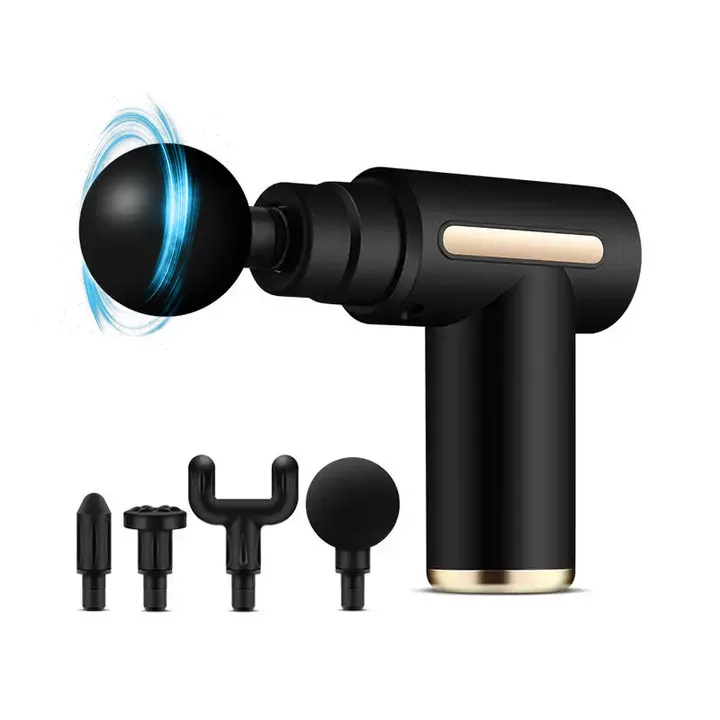 Customized Logo Deep Tissue Relax Muscle Sport Machine  Massager Vibration Massage Gun for Muscle Pain Relief Recovery