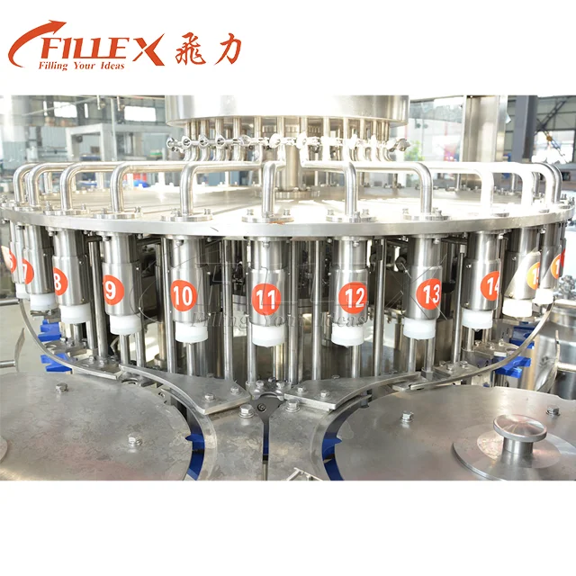 5000bph Automatic Soy Milk PP Bottle Filler capper