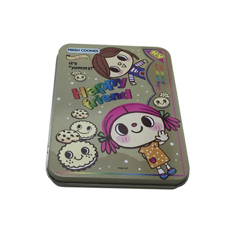 Высокое качество Цветные прямоугольные оптом мятный Роскошный металлический ящик