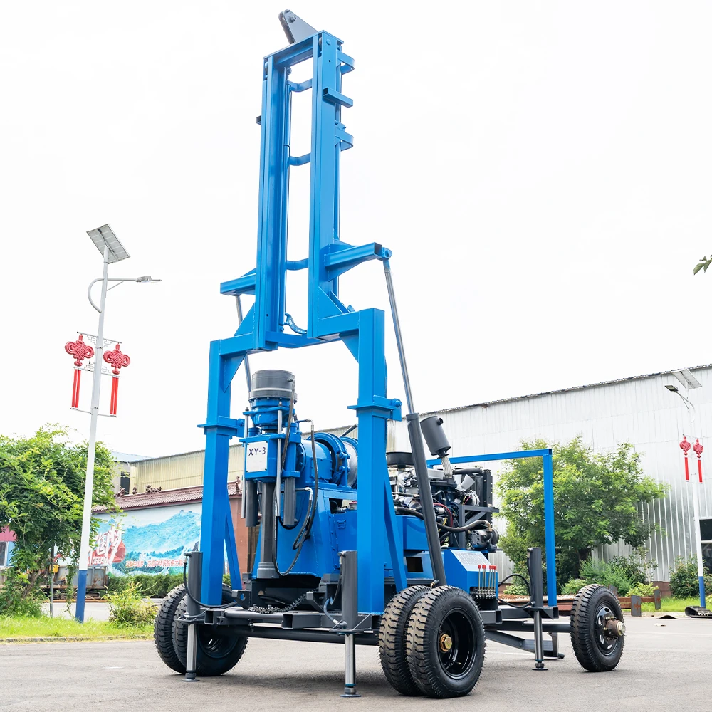 Hydraulic Drilling Equipment Mud Rotary Drilling Rig Water Well Borehole Drilling Machine