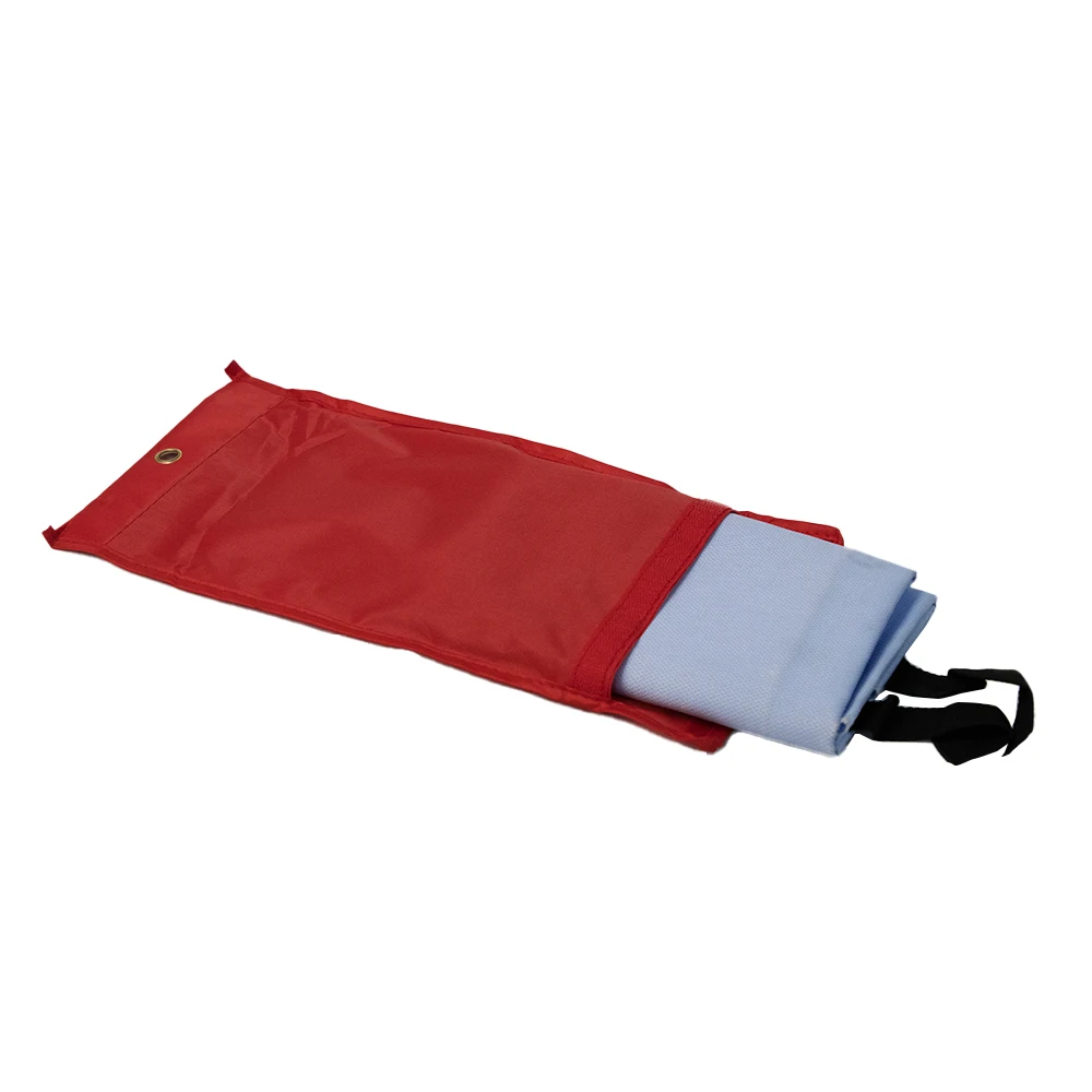 Direct Factory Sale Kitchen Emergency Fiberglass Fire Blanket Silicone Coated