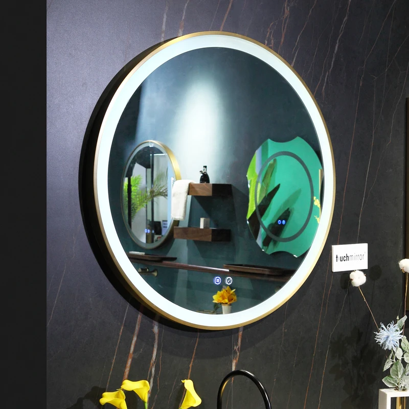 Modern Vanity IP44 Rate LED Lighted Hotel Backlit Bathroom Mirror