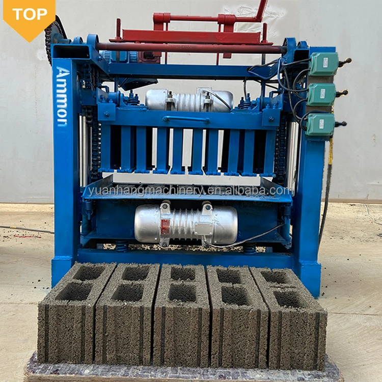 Automatic egg laying paver block making machine price Hollow Concrete Cement Brick Making Machine for sale