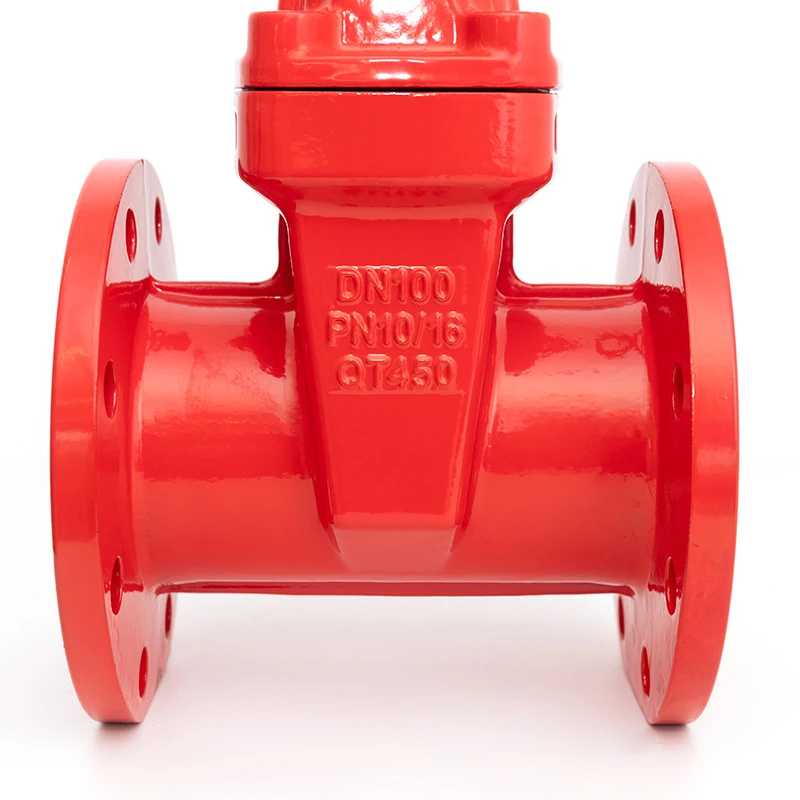 Customizable DN100 Ductile Iron Flanged OS&Y Gate Valve Nodular Cast Iron Fire Fighting Water Valve High Competitive Price