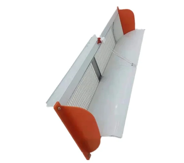 pig house white ventilation window on the single side wall of animal husbandry air inlet