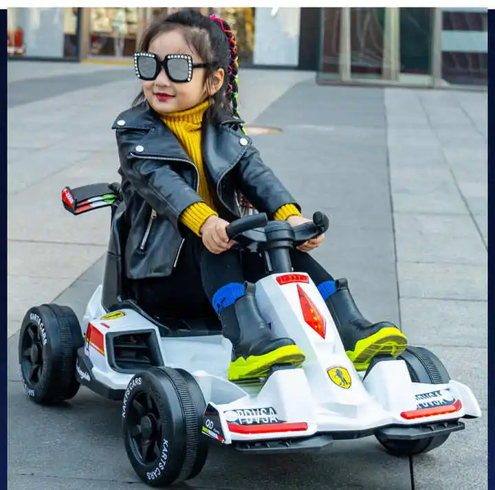 Kart racing kids electric car 7 years kids electric cars and bikes electric sports car for kids